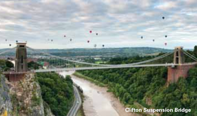 Clifton Suspension Bridge © Visit Britain Eric Nathan